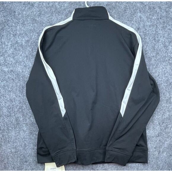 Twelve Jewels Principles of Life Track Jacket Medium Black White Stripe Varsity - Picture 2 of 7